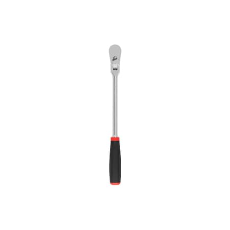 Tekton 3/8 Inch Drive x 12 Inch Flex Head Comfort Grip Long Ratchet SRH22112